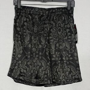 NWT Tec-one Black Baroque T1E Playoff Mesh Basketball Shorts Mens Size Medium
